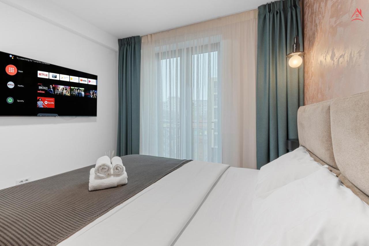 Apartament Opera Residence - Cismigiu, Eroilor, Free Private Parking Bukarest Exterior foto